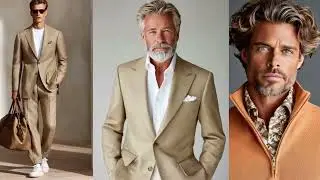 Мужская коллекция Ralph Lauren весна/лето 2026 | Приглушенные абрикосовые и устричные ноты &ndash; пари...
