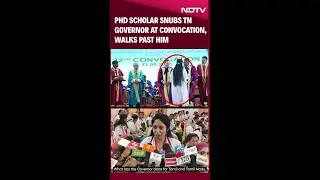 PhD Scholar Jean Joseph Snubs Tamil Nadu Governor RN Ravi At Convocation, Walks Past Him