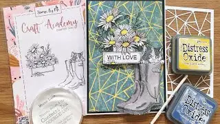 Stencil, Stamping and Blending Techniques With Toni Darroch