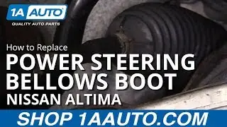 How to Replace Power Steering Bellows Boot 06-11 Nissan Altima