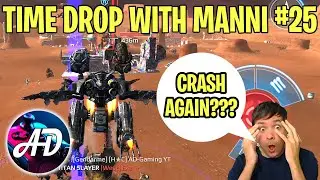 Time Drop Manni Is Back and My Game Crashed 😆- Time Drop With Manni #25 - War Robots MK2 WR Gameplay