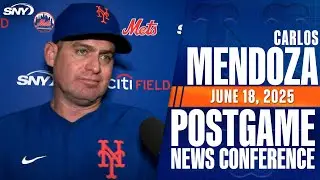 Mets manager Carlos Mendoza on Mets' fifth straight loss