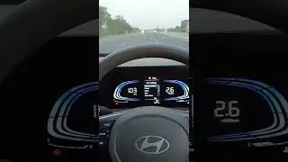 Creta Petrol Mileage Test 2025 #creta #ytshorts #youtubeshorts #viralvideo #hyundai
