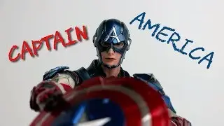รีวิว Captain America Play Arts Kai (PVC Figure) #แกะเลย ep 42
