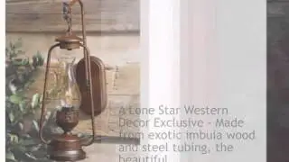 Rustic Lantern Wall Sconce - lonestarwesterndecor.com