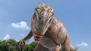 Dinosaur Fan Movie - Part 1 - T-Rex Chase. Jurassic World