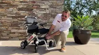 Porto Mobility Ranger Royce Worlds Lightest Foldable Electric Wheelchair Overview (Airplane Ready)