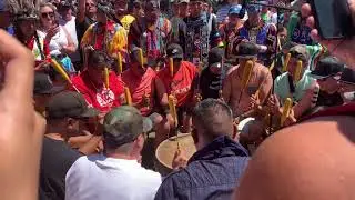 Northern Cree at Mandaree pow wow 2019
