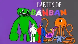 Godzilla King&rsquo;s Garten Of BanBan 0-8 End Sequence Compilation