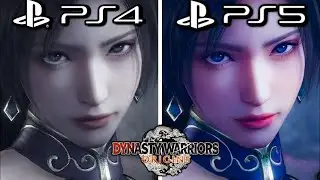 Dynasty Warriors Origins Visions of Four Heroes PS4 vs PS5 Graphics Comparison