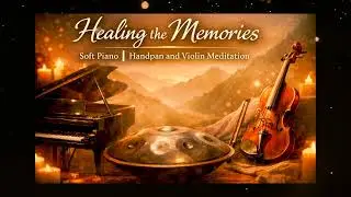 Healing the Memories | Soft Piano & Handpan and violin Meditation
