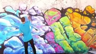 Spine - Whatever (Graffiti Time-Lapse)