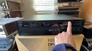 Kenwood DP-R892, 5 Disc CD Changer with Instructions Original Box; Tested