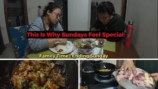 A Simple Sunday Dinner | Family Time | LG Diary
