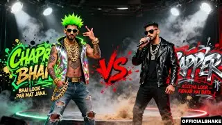 CHAPRI BOYS (VS) RAPPER | AI KI EK FUN RAP | @OfficialShake-06 