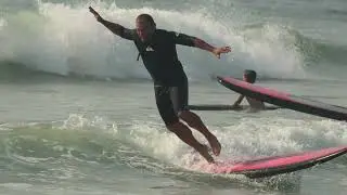 Learn to Surf From a Pro - Lesson 2: Hands off the board