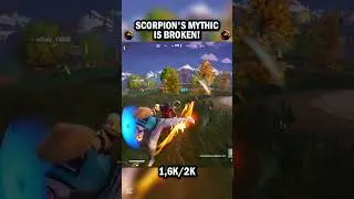 Scorpion's Mythic Item is INSANELY Broken in Fortnite!