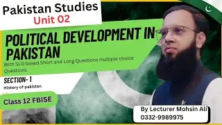 Pakistan Studies Class 12 Federal Board Unit-02 Services of Quaid-e-Azam as Governor General 