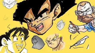 How To Draw Faces like AKIRA TORIYAMA