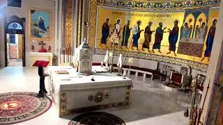 Вечірня / Vespers. Прпп. Павла Тивейського та Івана Кущника.