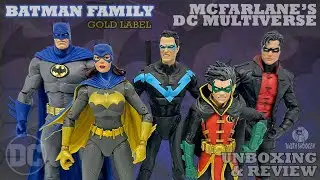 DC Multiverse: Gold Label Batman Family - Unboxing & Review