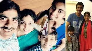 Actor Ravi Teja Family Photos with Wife Kalyani, Daughter Mokshadha & Son Mahadhan