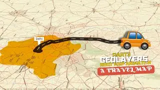 Geolayers 3 Car Root Map Animation Explained | Part 3 in Urdu/Hindi