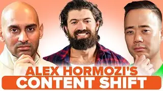 Alex Hormozi's content shift, Is 'giving value' overrated?, & Underrated vs overrated marketers