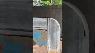 Not many people know how to make a curved corner on a 90 degree square tube joint