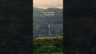 Wait for it ... the mountain has a surprise#maharastra #beautifuldestinationrukhattar #indianrailway