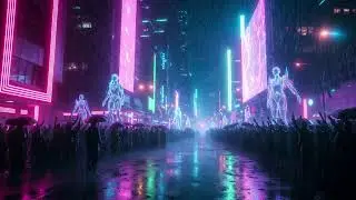 Holographic Rain Parade