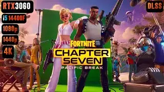 RTX 3060 Fortnite Chapter 7 FPS TEST | Fortnite Chapter 7 RTX 3060 & i5 14400F Benchmark