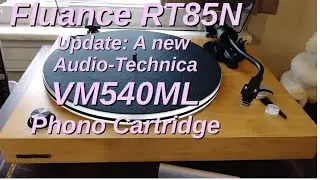 Обновление Flaunce RT85N | Новый фонокорректор Audio-Technica VM540ML