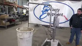 Unifiller Hopper Topper, Model: Power Lift Extended, Running.
