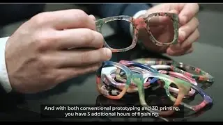 Safilo druckt Brillengestelle f&uuml;r top Modemarken in Rekordzeit mithilfe Stratasys 3D-Druck