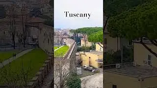 Tuscany, Italy | Pisa Seen from above | Walking over The Ancient Walls of Pisa, Italy