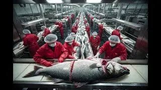 Inside the Fish Processing Factory &ndash; From Ocean Catch to Export Packing Full Process
