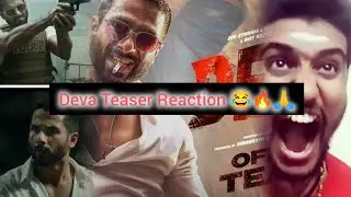 DEVA Teaser Reaction ✨💥🔥 Vintage Shahid Kapoor is Back
