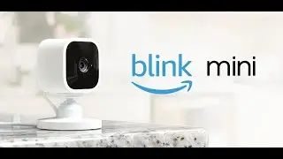 Blink Mini &ndash; Compact indoor plug-in smart security camera, 1080p HD video,