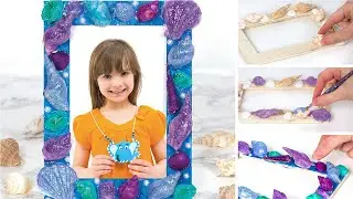 How to Create a Mermaid Shell Frame