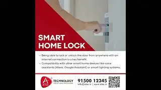𝗦𝗺𝗮𝗿𝘁 𝗛𝗼𝗺𝗲 𝗟𝗼𝗰𝗸 | 𝗞𝗲𝘆𝗹𝗲𝘀𝘀 𝗛𝗼𝗺𝗲 𝗟𝗼𝗰𝗸 | 𝗘𝗹𝗲𝗰𝘁𝗿𝗼𝗻𝗶𝗰 𝗛𝗼𝗺𝗲 𝗟𝗼𝗰𝗸 | 𝗗𝗶𝗴𝗶𝘁𝗮𝗹 𝗛𝗼𝗺𝗲 𝗟𝗼𝗰𝗸