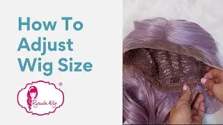 How To Adjust Wig Size #RyuutaWig
