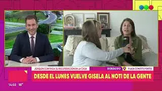 Desde el lunes, vuelve Gisela Vallone al Noti de la Gente