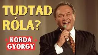 9 érdekesség Korda Györgyről, amit eddig nem hallottál! - Tudtad róla?
