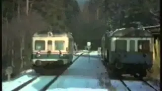Regentalbahn am 29.1.1991--Esslinger unterwegs im Planverkehr--
