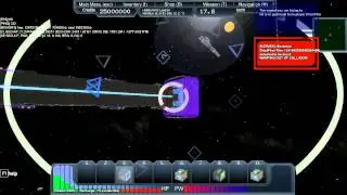 Starmade Ep631: HailstormV2 Vs. Spawn & Pirate Fortress