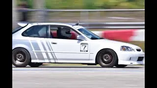 Civic EK Hatch 1st Auto Cross Event!