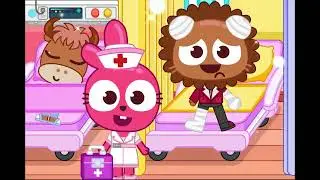 Diagnose, treat, and heal in Papo Town's fun clinic game!