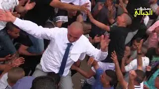 استقبال العريس محمود كانوح والفنان عوني شوشاري -مخيم نورشمس 2018HD(تسجيلات الجباليJR)