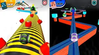 Reverse Night vs Normal &ndash; Going Balls CRAZY Smooth Speedrun! Mobile #Gaming #Ball